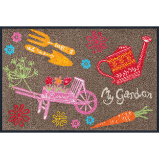 Kleen-Tex-Fußmatten wash + dry doormat | My Garden | ... washable mat with rubber rim!