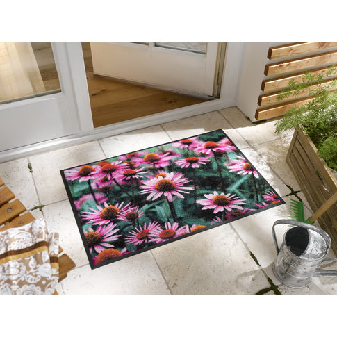 Kleen-Tex-Fußmatten wash+dry doormat | Purpurea | ...washable mat with rubber edge!