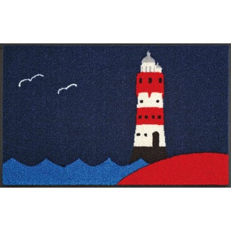 Kleen-Tex-Fußmatten wash + dry doormat | Lighthouse | ... washable mat with rubber edge!