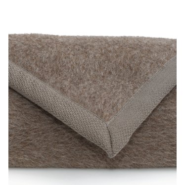 Ritter Decke | Perulama, braun | 80% Baby Alpaka, 20% ...