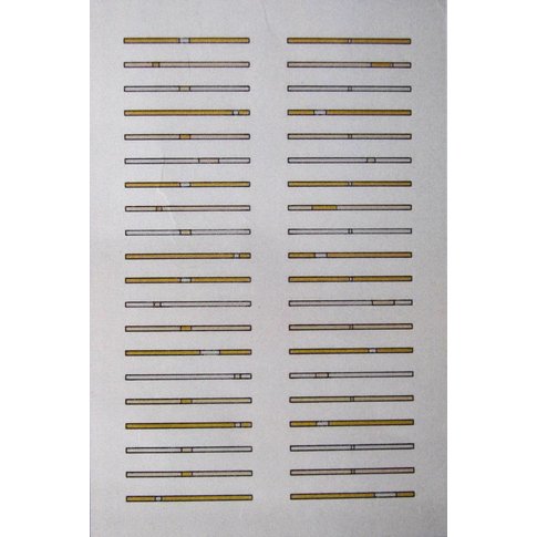 Heluan Teppich Heluan COLOR | Des. 3302  LINE BLOCKS  | Ägyptischer Kelim | 100% Schurwolle