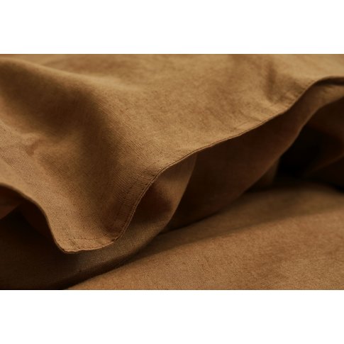 MARC O'POLO  Marc O'Polo pillowcases | VALKA warm pecan | 100% linen | 40/80 cm