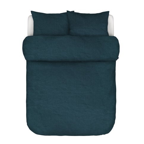 MARC O'POLO  Marc O'Polo bed linen | VALKA indigo blue | 100% linen | various sizes