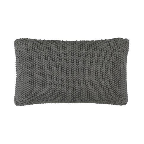 MARC O'POLO  Kissen NORDIC KNIT stone | 30x60 cm | 100% Baumwolle