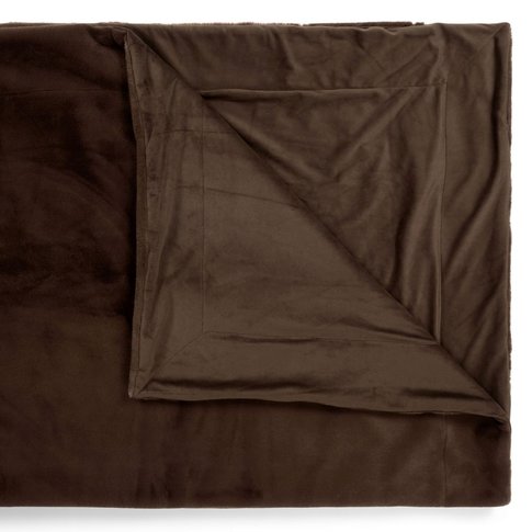 ESSENZA - Inspirationen aus aller Welt! ESSENZA Furry Plaid, chocolate | Kunstfell  | 150 x 200 cm