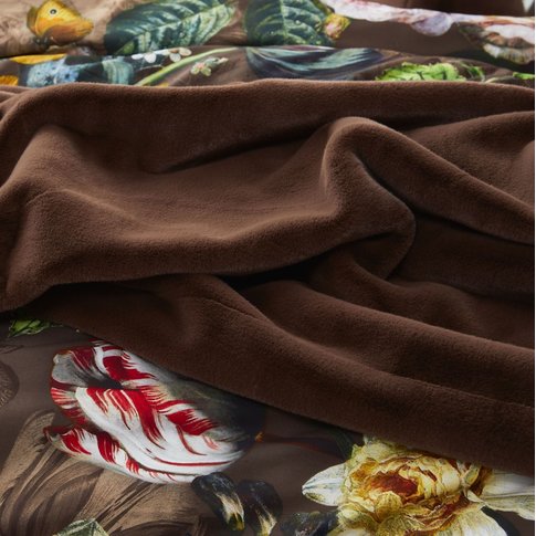 ESSENZA - Inspirationen aus aller Welt! ESSENZA Furry Plaid, chocolate | Kunstfell  | 150 x 200 cm