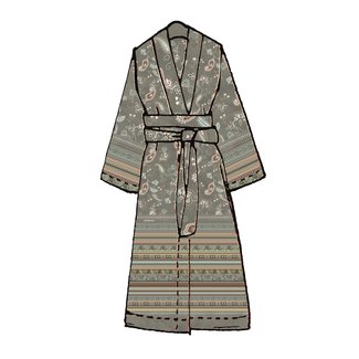 Bassetti  Kimono | AMARANTO G1 | 100% cotton