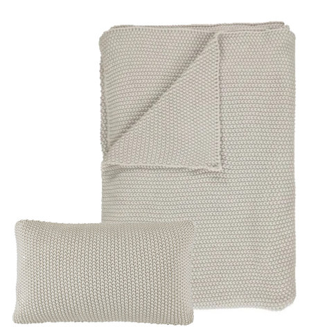 MARC O'POLO  NORDIC KNIT oatmeal | 100% Baumwolle