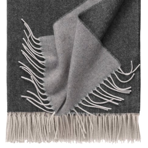 Eagle Products Eagle Products | ALASSIO 111 throw blanket, black-grey | 135/195 cm