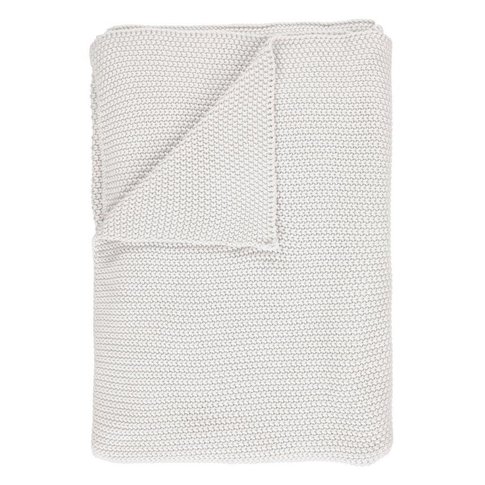 MARC O'POLO  NORDIC KNIT cushion, off-white | Cotton knit | 30x60 cm