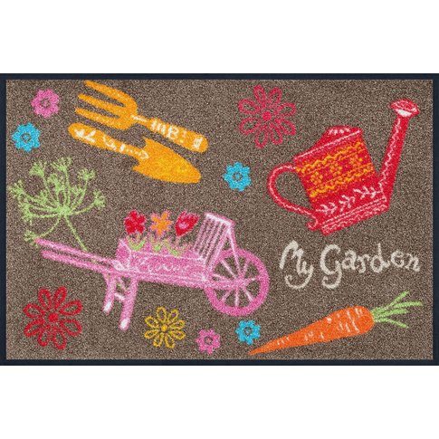 Kleen-Tex-Fußmatten wash+dry doormat | MyGarden | ...washable mat with rubber edge!