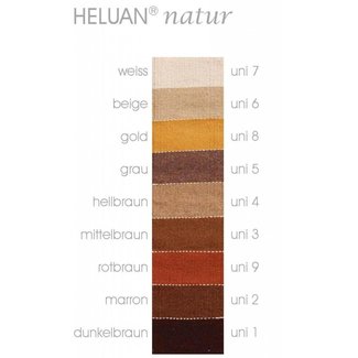 Heluan Teppich NATUR UNI | 100% Virgin Wool | 9 colors & custom size Heluan Teppich NATUR UNI | 100% Virgin Wool | 9 colors & custom size