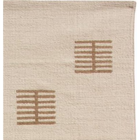 Heluan Teppich Heluan NATUR | Des. 1301 BOCK | Ägyptischer Kelim | 100% Schurwolle