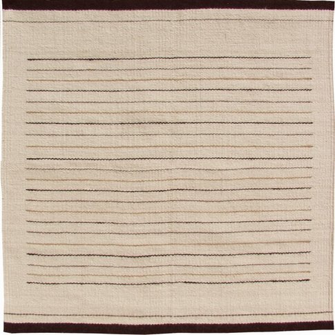 Heluan Teppich Heluan NATUR | Design 1304 LINE | Egyptian Kilim | 100% Virgin Wool