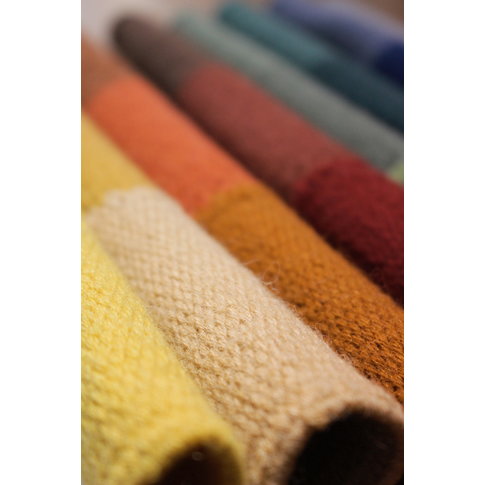 Moderner Kelim Kelim Teppich Finesse |  WÜRFEL BORDER 3300 |  100% Schurwolle