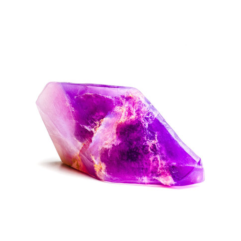 SoapRocks | Myna Seifen SoapRocks | AMETHYST  | Körperseifen - Jedes Stück ist ein einzigartiges Unikat ca. 170 g