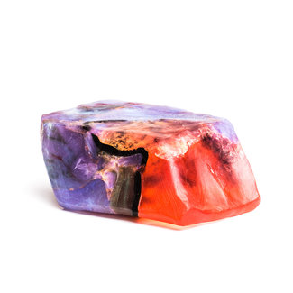 SoapRocks | Myna Seifen FIRE OPAL | Peach, Melon, Gardenia