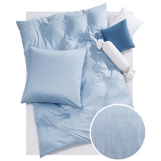 Doris Meyer Doris Meyer | 100% Baumwolle | FISCHGRÄTE - bleu-weiss Doris Meyer Doris Meyer | 100% Baumwolle | FISCHGRÄTE - bleu-weiss