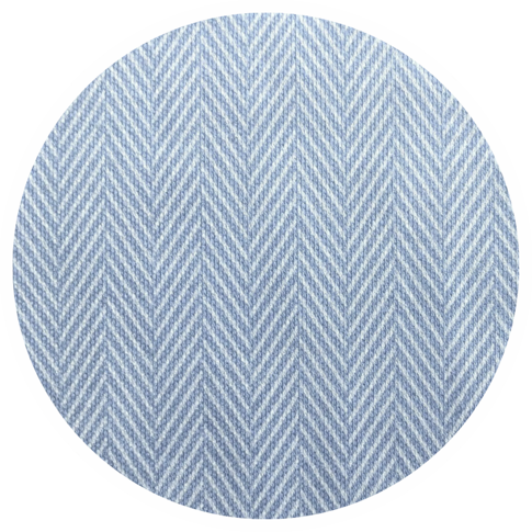 Doris Meyer  Doris Meyer | Interlock-Jersey FISCHGRÄTE | bleu-weiss