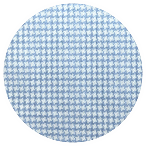 Doris Meyer  Doris Meyer | Interlock jersey | HOUNDSTOOTH | blue-white
