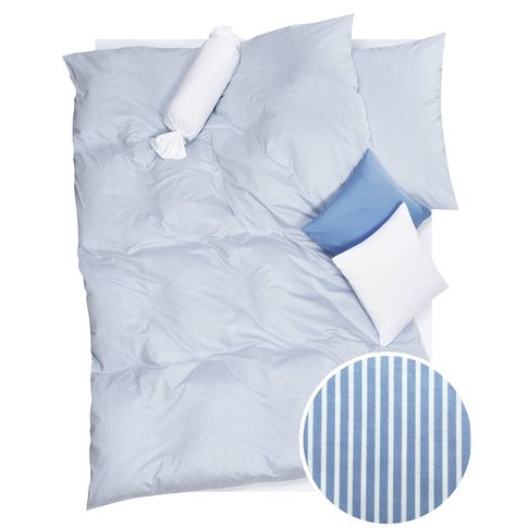 Doris Meyer  Doris Meyer | 100% Baumwolle | STREIFEN - bleu-weiss