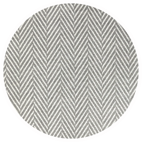 Doris Meyer  Doris Meyer | Interlock-Jersey FISCHGRÄTE | greige-weiss