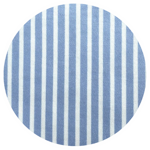 Doris Meyer  Doris Meyer | Interlock jersey | Striped houndstooth | blue-white