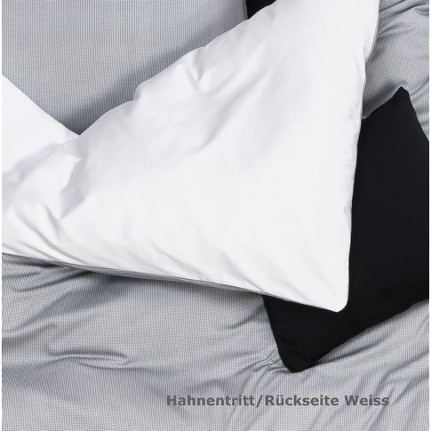 Doris Meyer  Doris Meyer | Interlock-Jersey | HAHNENTRITT | schwarz-weiss