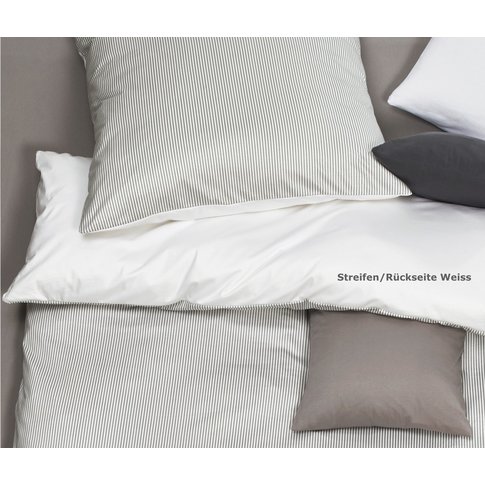 Doris Meyer  Doris Meyer | Interlock-Jersey | STREIFEN | greige-weiss