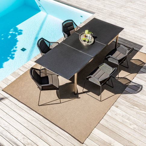 Tisca Outdoorteppich TANARO | 100% Polypropylen | ...viele Farbkombinationen möglich!