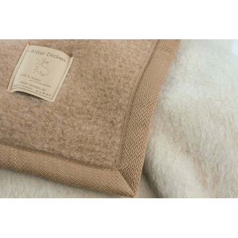 Ritter LIMA STAR | 100% Alpaka Haar | creme-camel | ...verschiedene Größen!