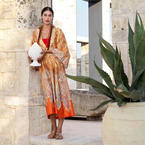 Bassetti  Kimono | RAGUSA Y1 | 100% Baumwolle