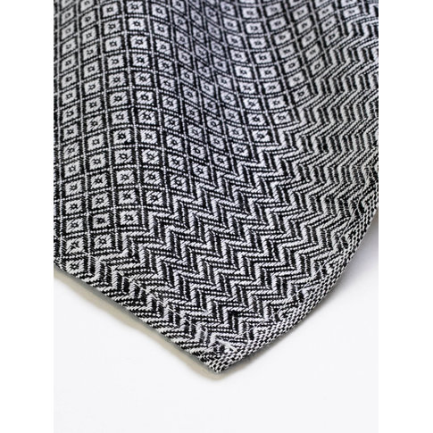 Vieböck - Leinen Geschirrtuch RAUTE Fb. 99 schwarz | 100 % Leinen | 50/70cm | Produktinformation