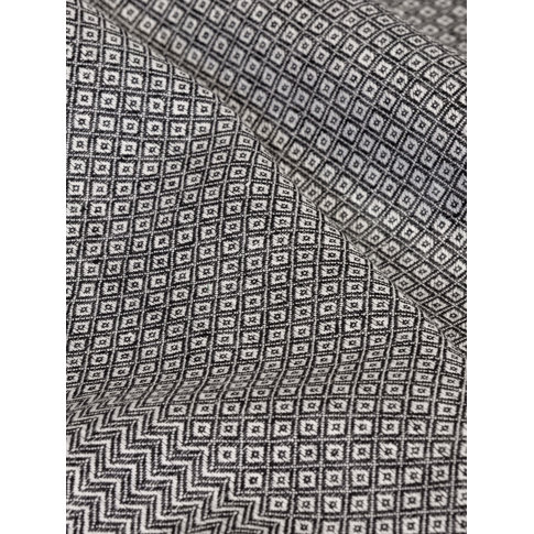 Vieböck - Leinen Geschirrtuch RAUTE Fb. 99 schwarz | 100 % Leinen | 50/70cm | Produktinformation