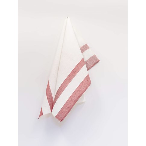 Vieböck - Leinen Tea towel BLOCK STRIPES Col. 30 | 100% Linen | 50/70cm | Product Information