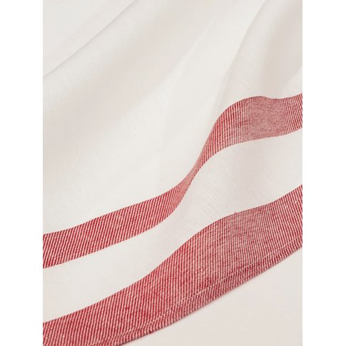 Vieböck - Leinen Glasscloth BLOCK STRIPES Col. 30 | 100% Linen | 50/70cm | Product Information