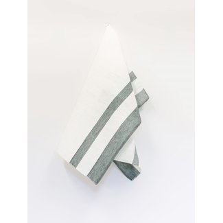 Vieböck - Leinen Glass cloth BLOCK STRIPES | 100% linen | 50/70cm