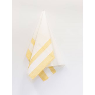 Vieböck - Leinen Glass cloth BLOCK STRIPES | 100% linen | 50/70cm