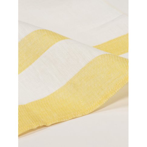 Vieböck - Leinen Gläsertuch BLOCK STREIFEN Col. 40 | 100 % Leinen | 50/70cm | Produktinformation