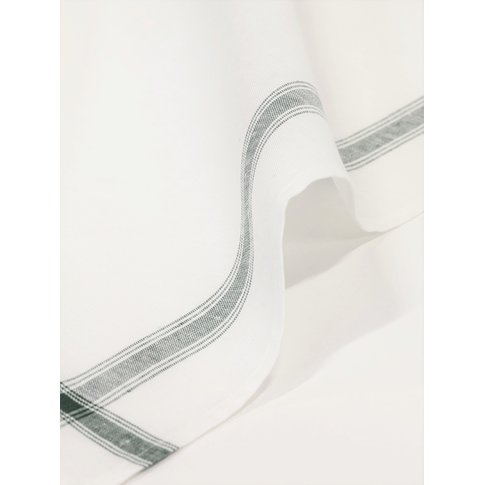 Vieböck - Leinen Glass cloth 601 | BORDE color 80 green | 100% linen | 65/65cm | Product information