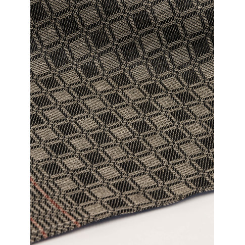 Vieböck - Leinen Geschirrtuch-GRUBENTUCH | 50% Leinen, 50% Baumwolle | schwarz-sand  | 50/70cm | Produktinformation