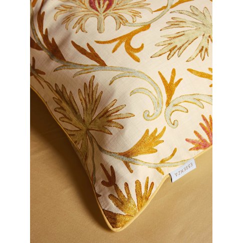 ESSENZA - Inspirationen aus aller Welt! Bettwäsche | VICIA yellow | 100%  Bio-Baumwoll Satin  GOTS