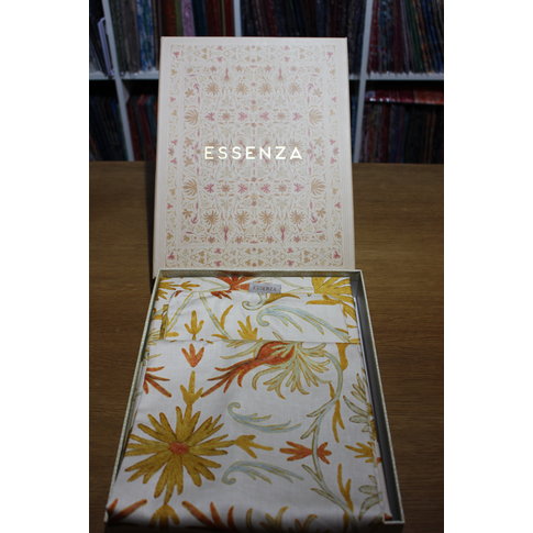 ESSENZA - Inspirationen aus aller Welt! Bed linen | VICIA yellow | 100% organic cotton satin GOTS