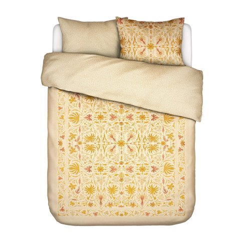ESSENZA - Inspirationen aus aller Welt! Bed linen | VICIA yellow | 100% organic cotton satin GOTS