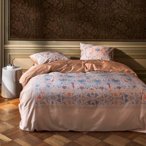 ESSENZA - Inspirationen aus aller Welt! Bedding | VICIA pink sand | 100% organic cotton satin GOTS