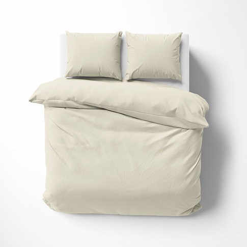 Lorena Bettwäsche & Kissenbezüge Satin bed linen | Solid color 40 natural | 100% cotton