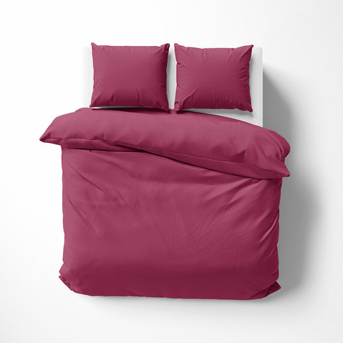 Lorena Bettwäsche & Kissenbezüge Satin sheets or pillowcases | Uni color 642 cyclam | product information
