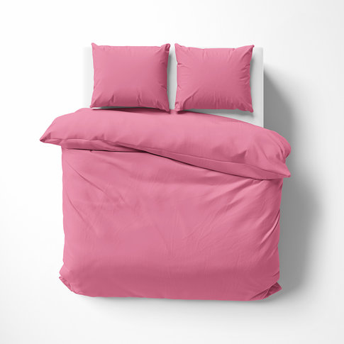 Lorena Bettwäsche & Kissenbezüge Satin sheets or pillowcases | UNI color 641 pink