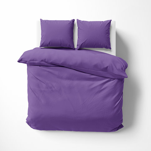 Lorena Bettwäsche & Kissenbezüge Satin sheets or pillowcases | Uni color 74 lilac | product information