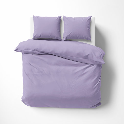 Lorena Bettwäsche & Kissenbezüge Satin sheets or pillowcases | Uni color 71 lavender | product information
